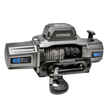 Cargar imagen en el visor de la galería, Superwinch 12000 LBS 12 VDC 3/8in x 80ft Synthetic Rope SX 12000SR Winch - Graphite