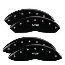 गैलरी व्यूवर में इमेज लोड करें, MGP 4 Caliper Covers Engraved Front Acura Engraved Rear RSX Black finish silver ch