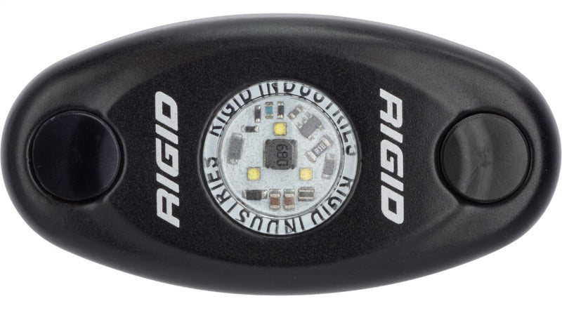 Rigid Industries A-Series Light - Black - Low Strength - Warm White