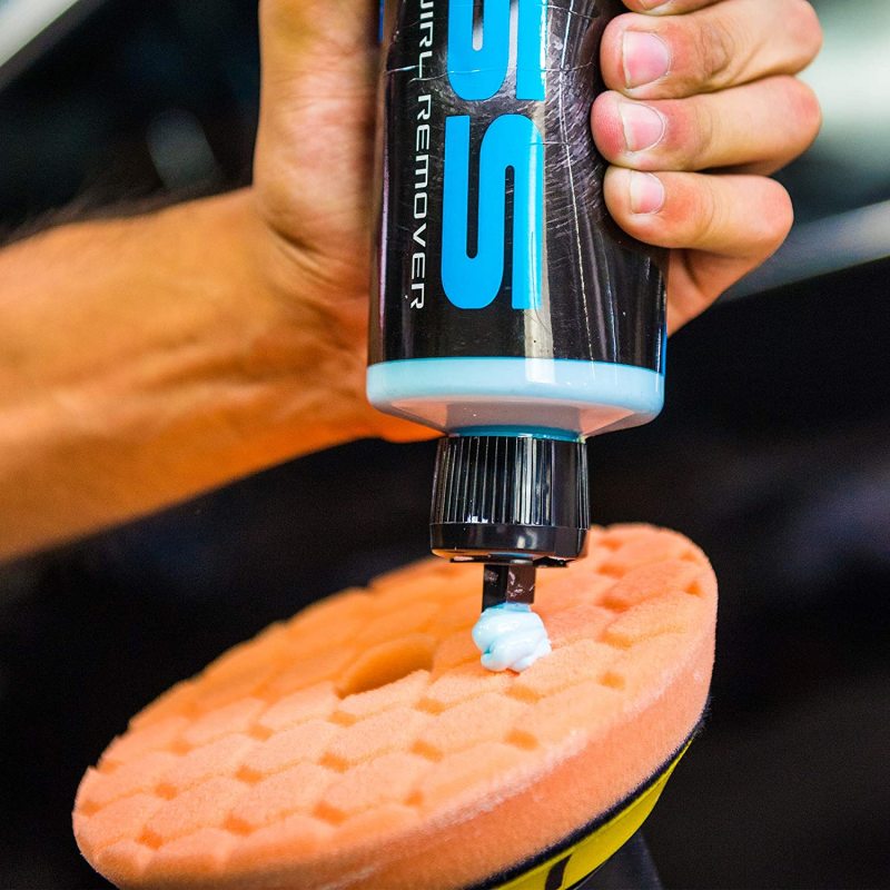 Chemical Guys Hex-Logic Quantum Medium-Heavy Cutting Pad - Orange - 6.5in - Single