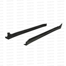 गैलरी व्यूवर में इमेज लोड करें, Seibon 08-10 Mitsubishi Evo X VR-style Carbon Fiber Side Skirts