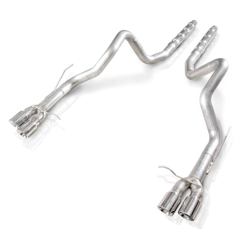 Stainless Works 2013-14 Ford Shelby GT500 3in Catback Retro Chambered Mufflers - 2to4wheels