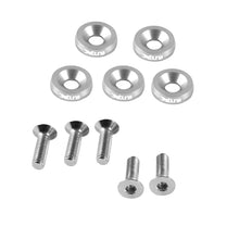 Carica l&#39;immagine nel visualizzatore di Gallery, Xtune 7075-T6 Aluminum Concave Washer Silver ACC-WASHER-SL