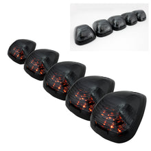 Cargar imagen en el visor de la galería, xTune Ford SuperDuty F250-F250 99-15 Amber LED Cab Roof lights - Smoke ACC-LED-FDSD99-CR-SM