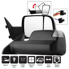 Carica l&#39;immagine nel visualizzatore di Gallery, Xtune Dodge Ram 1500 09-12 L&amp;R Manual Extendable Power Heated Adjust Mirror MIR-DRAM09S-PWH-SET