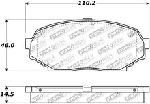 Carica l&#39;immagine nel visualizzatore di Gallery, StopTech Street Touring 90-93 Mazda Miata Front Brake Pads D525