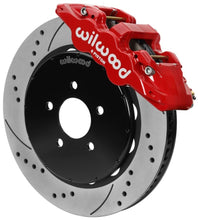 Charger l&#39;image dans la galerie, Wilwood AERO6 Front Brake Kit 14.00 Slotted 94-04 Ford Mustang Cobra Red w/Lines