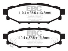 गैलरी व्यूवर में इमेज लोड करें, EBC 12+ Subaru BRZ 2.0 (solid rear rotors) Redstuff Rear Brake Pads