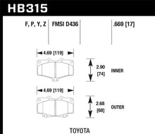 Carica l'immagine nel visualizzatore di Gallery, Hawk LTS Street Brake Pads