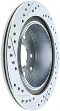 Carica l&#39;immagine nel visualizzatore di Gallery, StopTech Select Sport Nissan Slotted and Drilled Left Rear Rotor