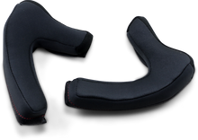 Laden Sie das Bild in den Galerie-Viewer, Z1R Road Maxx Cheek Pads - Black - XL 0134-2612