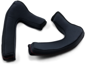 Z1R Road Maxx Cheek Pads - Black - 2XL 0134-2613