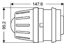 गैलरी व्यूवर में इमेज लोड करें, Hella Micro DE Premium Halogen H7 Low Beam 12V SAE Lo Headlamp w/ Bulb and Stone Shield