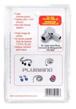 Charger l&#39;image dans la galerie, Spectre Fuel Fitting 3/8in. Hose Barb NPT Threads - Chrome