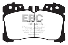 गैलरी व्यूवर में इमेज लोड करें, EBC 07+ Lexus LS460 4.6 Redstuff Front Brake Pads