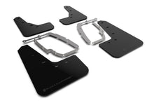 Cargar imagen en el visor de la galería, Rally Armor 17-22 Tesla Model 3 Black UR Mud Flap - Metallic Black Logo