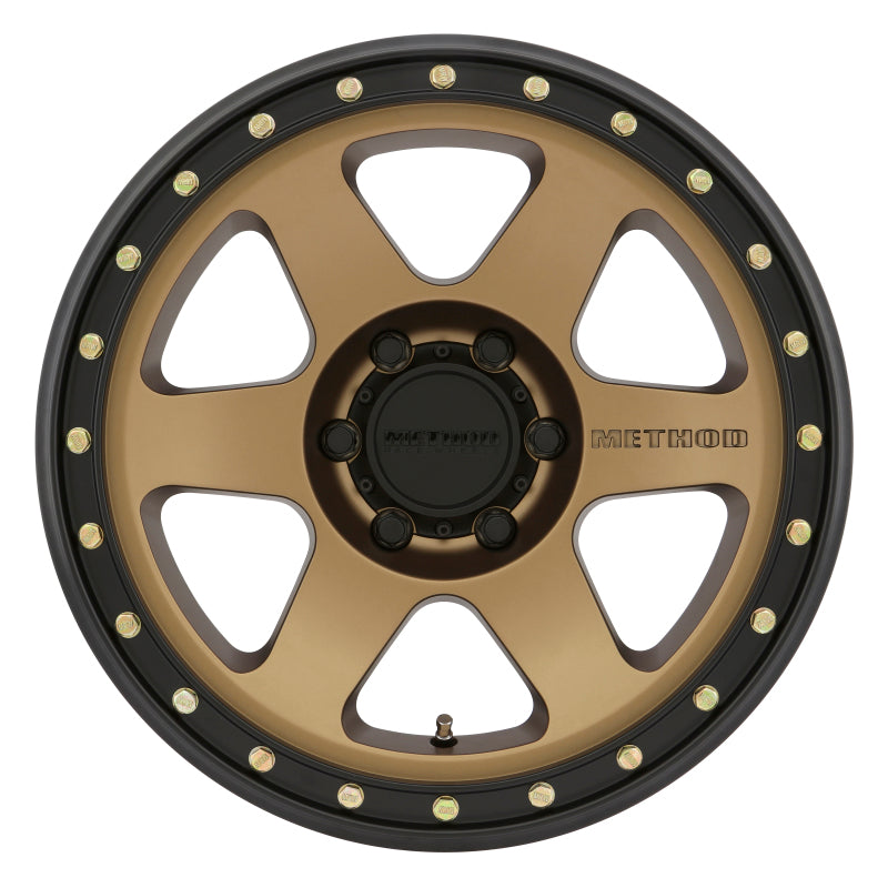 Method MR310 Con6 18x9 +18mm Offset 6x5.5 106.25mm CB Method Bronze/Black Street Loc Wheel