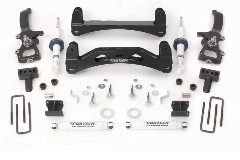 Fabtech 04-08 Ford F150 2WD 6in Basic System w/Perf. Shocks