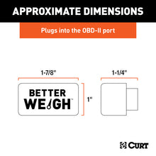 Load image into Gallery viewer, Curt BetterWeigh Mobile Towing Scale (OBD-II)