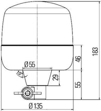 गैलरी व्यूवर में इमेज लोड करें, Hella Led Lamp 12/24V Amber Flex Mounting 2Rl