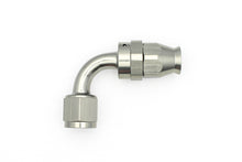 गैलरी व्यूवर में इमेज लोड करें, DeatschWerks 8AN Female Swivel 90-Degree Hose End PTFE (Incl. 1 Olive Insert)
