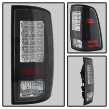 गैलरी व्यूवर में इमेज लोड करें, Spyder Dodge Ram 1500 13-14/Ram 2500 13-14 LED Tail Lights LED Model only - Blk ALT-YD-DRAM13-LED-BK