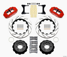 Carica l&#39;immagine nel visualizzatore di Gallery, Wilwood Narrow Superlite 6R Front Hat Kit 14.00in Drill Red 93-96 Mazda RX7