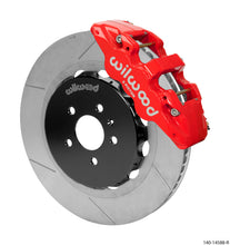 गैलरी व्यूवर में इमेज लोड करें, Wilwood AERO6 Front Kit 15.00in BBK - 08-12 Audi A4/A5/S5 - Drilled &amp; Slotted Rotor - Red
