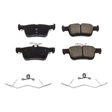 Carica l&#39;immagine nel visualizzatore di Gallery, Power Stop 15-16 Ford Edge Rear Z17 Evolution Ceramic Brake Pads w/Hardware