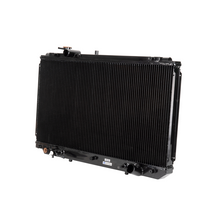 Charger l&#39;image dans la galerie, Koyo 97-05 Toyota Aristo 2JZ-GTE AT/MT (JZS161 Chassis) Copper/Brass Radiator w/Internal AT Cooler