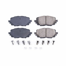 Carica l&#39;immagine nel visualizzatore di Gallery, Power Stop 17-19 Fiat 124 Spider Front Z17 Evolution Ceramic Brake Pads w/Hardware