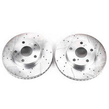 Carica l&#39;immagine nel visualizzatore di Gallery, Power Stop 05-15 Toyota Tacoma Front Evolution Drilled &amp; Slotted Rotors - Pair