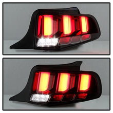 Carica l&#39;immagine nel visualizzatore di Gallery, Spyder 10-12 Ford Mustang - Light Bar Seq. Turn Signal LED Tail Lights - Black - ALT-YD-FM10-LED-BK