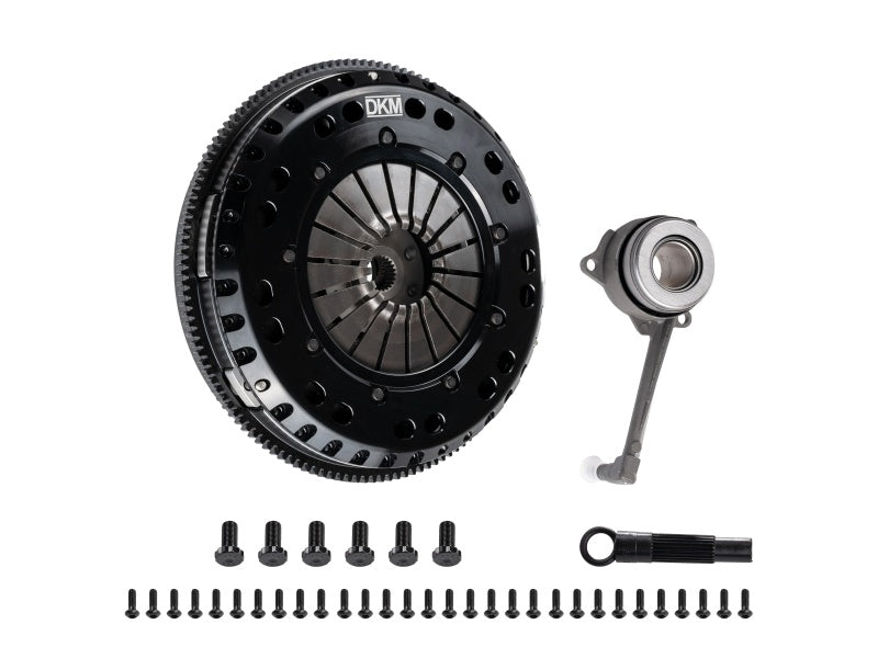 DKM Clutch BMW E34/E36/E39/E46/Z3/Z4 Up to 03 (6 Cyl) 5-Spd MS Twin Disc Clutch Kit w/Steel Flywheel