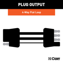 गैलरी व्यूवर में इमेज लोड करें, Curt Universal Splice-In Towed-Vehicle RV Harness for Dinghy Towing