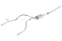 Cargar imagen en el visor de la galería, Borla 14 Silv/Sierra 1500 EC Std/CC Short 143.5in WB Touring Single Split Rear Exit Cat-Back Exhaust