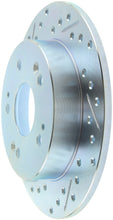 Laden Sie das Bild in den Galerie-Viewer, StopTech Select Sport 06-15 Honda Civic Si Slotted and Drilled Right Rear Rotor
