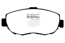 Carica l&#39;immagine nel visualizzatore di Gallery, EBC 93-97 Lexus GS300 3.0 Redstuff Front Brake Pads