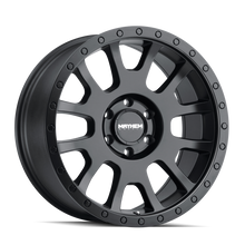 Cargar imagen en el visor de la galería, Mayhem 8302 Scout 20x9 / 6x139.7 BP / 18mm Offset / 106mm Hub Matte Black Wheel