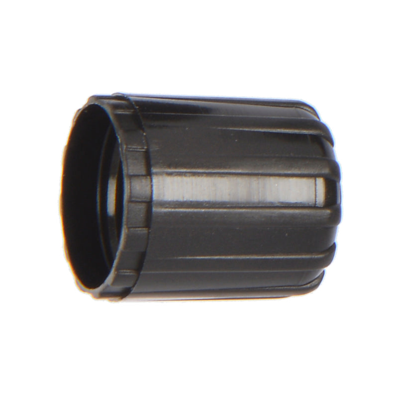 Schrader TPMS Plastic Sealing Caps Black - 100 Pack