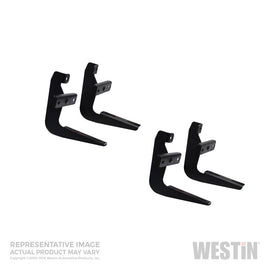 Westin 2002-2009 Chevrolet/GMC/Oldsmobile/Isuzu Trailblazer Running Board Mount Kit - Black - 2to4wheels