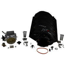 Load image into Gallery viewer, FAST LSXR 102MM Rect Port Intake Manifold - Black w/ 102MM Big Mouth Billet Throttle Body (Kit)