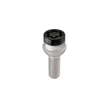 Laden Sie das Bild in den Galerie-Viewer, McGard Wheel Lock Bolt Set - 4pk. (Radius Seat) M14X1.5 / 17mm Hex / 26.7mm Shank Length - Black