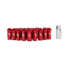 Carica l&#39;immagine nel visualizzatore di Gallery, Mishimoto Aluminum Locking Lug Nuts M12 x 1.25 - Red