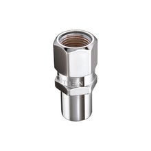 Laden Sie das Bild in den Galerie-Viewer, McGard Hex Lug Nut (Drag Racing Reg. Shank) M12X1.5 / 13/16 Hex / 1.86in. Length (4-Pack) - Chrome