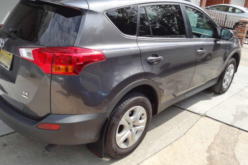 Rally Armor 2016-2017 Toyota Rav4 UR Red Mud Flap w/ White Logo