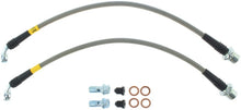 Cargar imagen en el visor de la galería, StopTech 06-08 Lexus IS350 / 06 GS300/GS430 Stainless Steel Front Brake Lines