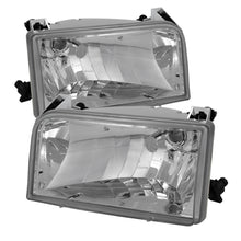 Laden Sie das Bild in den Galerie-Viewer, Xtune Ford F150/Bronco 92-96 Crystal Headlights Chrome HD-JH-FB92-E