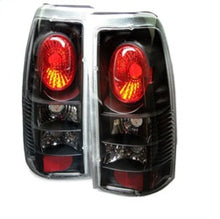 Carica l&#39;immagine nel visualizzatore di Gallery, Spyder Chevy Silverado 1500/2500 99-02 (Not Stepside) Euro Style Tail Lights Blk ALT-YD-CS99-BK