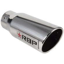 Load image into Gallery viewer, RBP EX-1 Adjustable Multi-Fit Exhaust Tip Inlet 3.5in. / Outlet 4.5in. / Length 12in. - SS